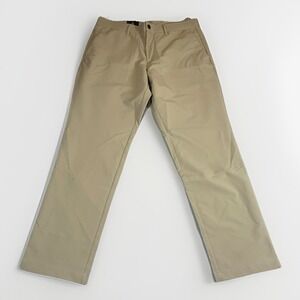 Banana Republic 34x30 Flat Front Tan Casual Performance Golf Pants NWT